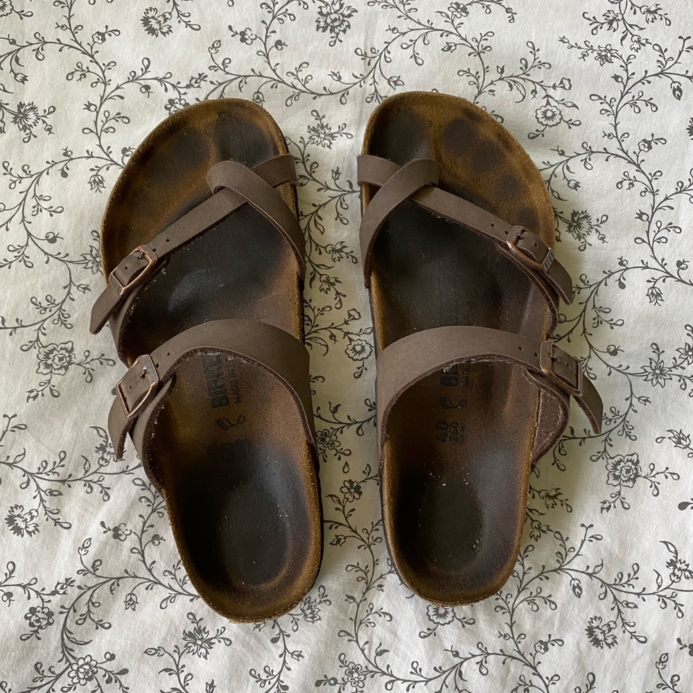 SOLD Mayari Birkenstock Sandals Mocha Size 40 (US W9-9.5)